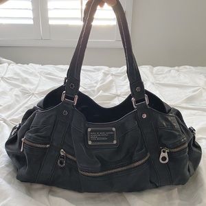 Marc Jacobs Black Leather Satchel